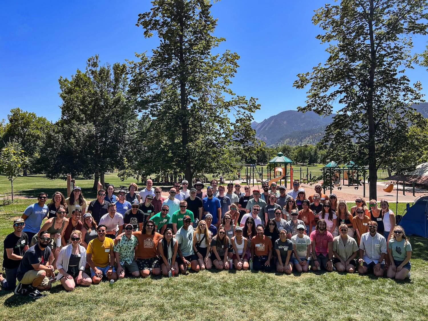 sunday funday picnic team